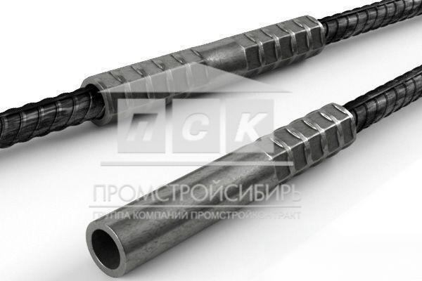Муфты обжимные presko для соединения арматуры методом опрессовкой стандартные