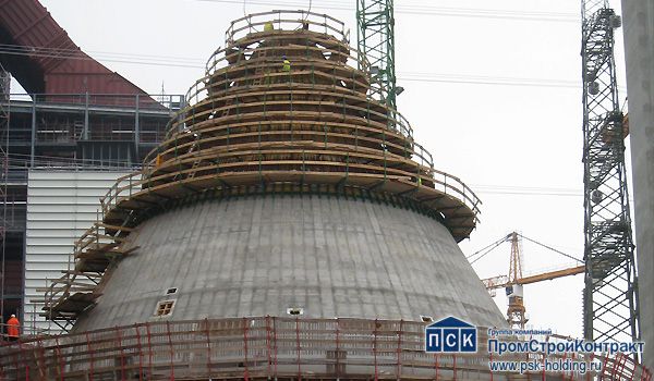 Опалубка для конусов и конусообразных конструкций